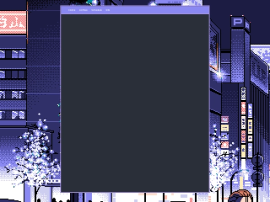 schedule screenshot