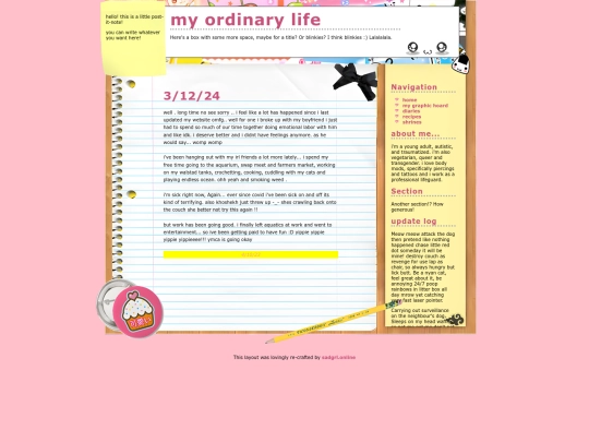 diary/new screenshot