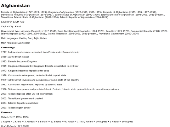 afghanistan screenshot