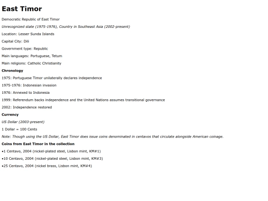 east-timor screenshot