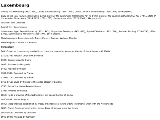 luxembourg screenshot