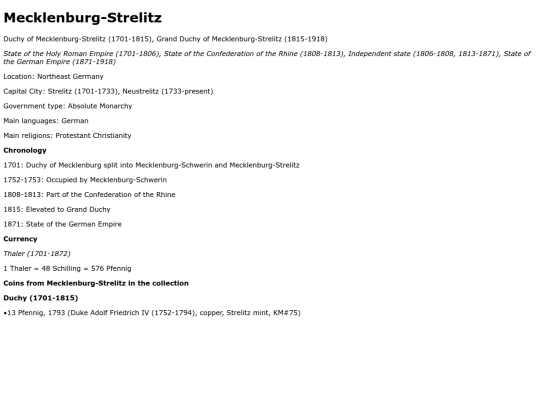 mecklenburg-strelitz screenshot