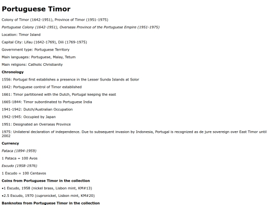 portuguese-timor screenshot