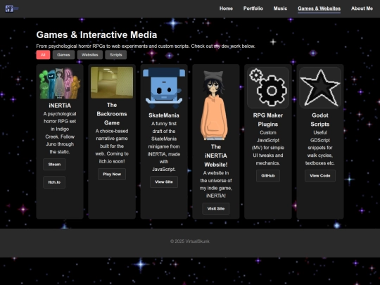 games screenshot