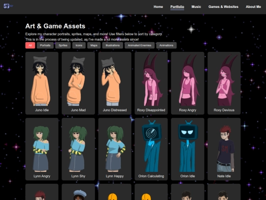 portfolio screenshot