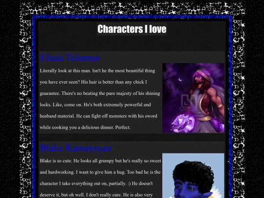 characters screenshot