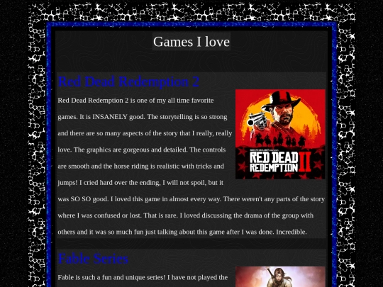 games screenshot
