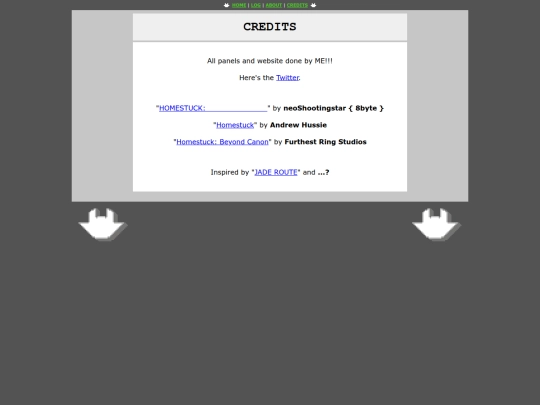 story/credits screenshot