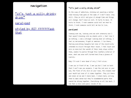 blog screenshot