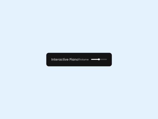 Interactive Piano/Piano screenshot