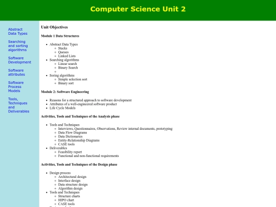 index screenshot