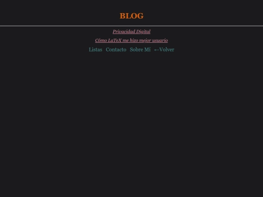 blog screenshot