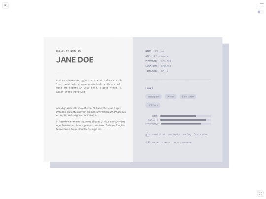 Codes/aboutme screenshot