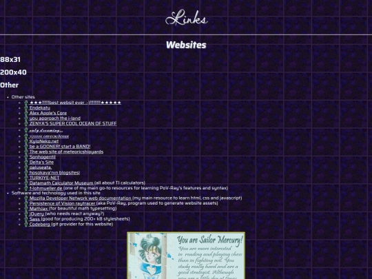 contents/links screenshot