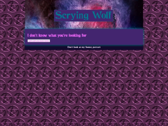 not_found screenshot