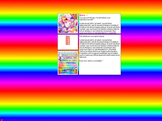 THEMES/Rainbow screenshot