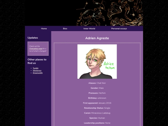 Bios/adrien screenshot