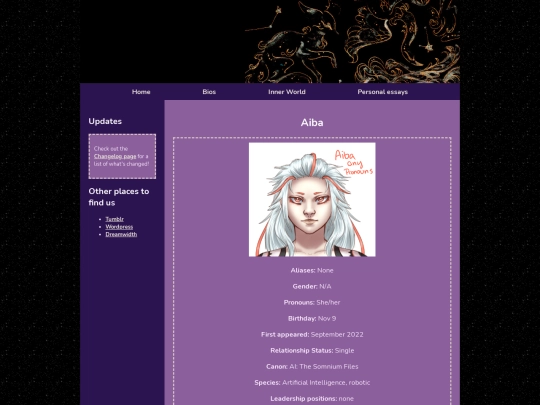 Bios/aiba screenshot