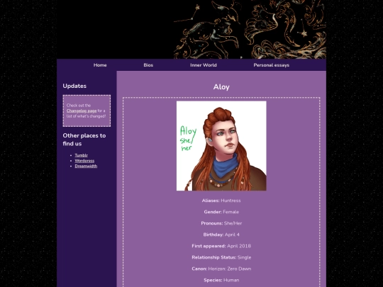 Bios/aloy screenshot