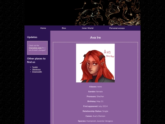 Bios/ava screenshot