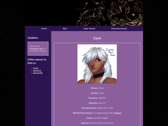 Bios/cyno screenshot