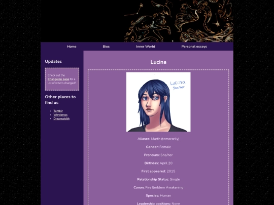 Bios/lucina screenshot