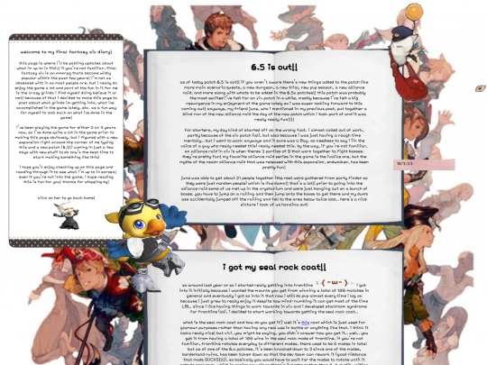 xivdiary screenshot