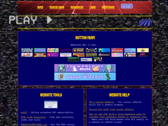 links screenshot