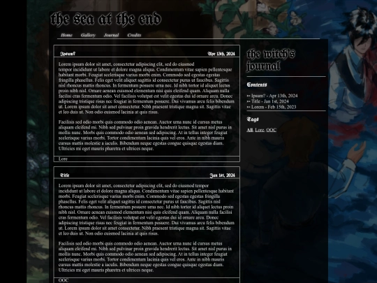 journal screenshot