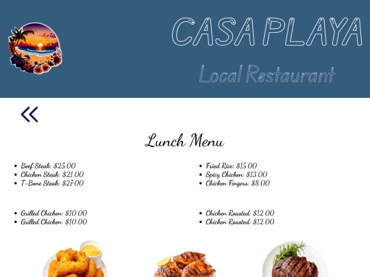 lunch screenshot
