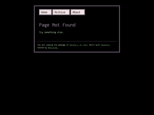 not_found screenshot