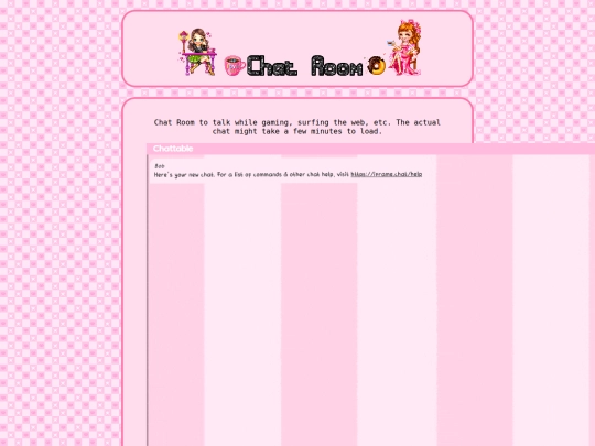 chatroom screenshot