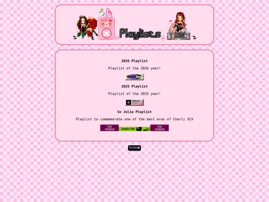 playlists screenshot