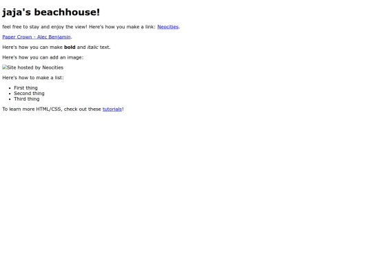 beachhouse screenshot
