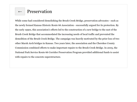 brushcreek/preservation screenshot