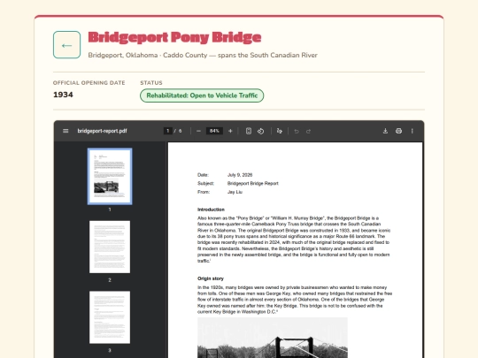 route66map/bridgeport screenshot