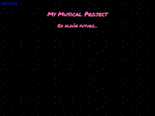 musical_project screenshot