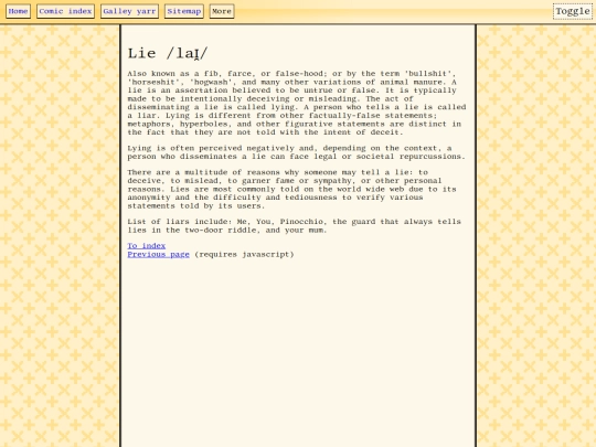 lie screenshot