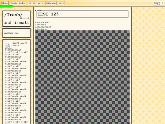 navbartest screenshot