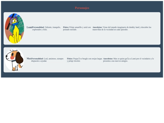 personajes screenshot