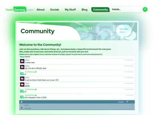 community screenshot