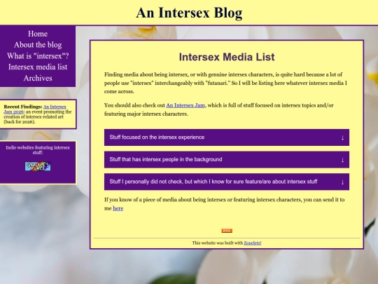 Intersex-Media-List screenshot