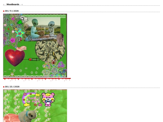 moodboards screenshot