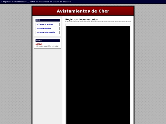 avistamientos screenshot