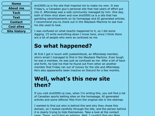 text/dvd3000 screenshot