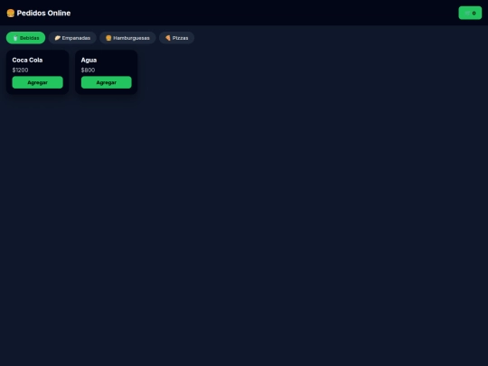 web/comida screenshot