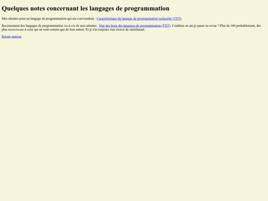 progr/lang screenshot
