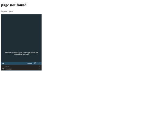 not_found screenshot