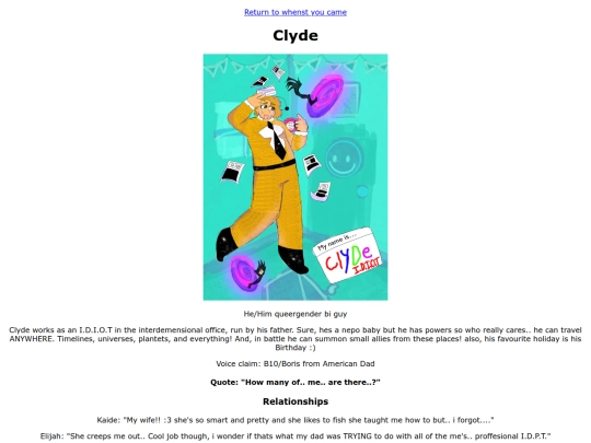 Clyde screenshot