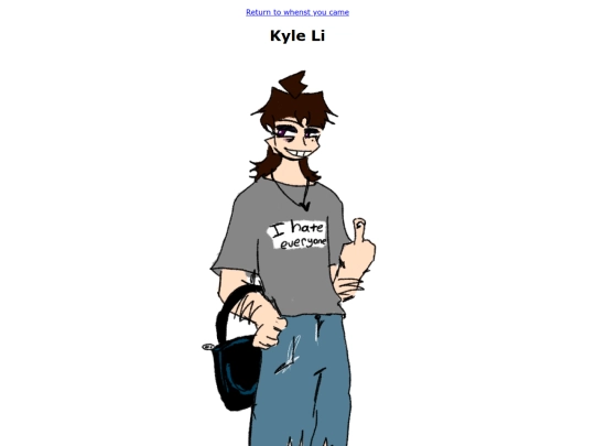 Kylepage screenshot